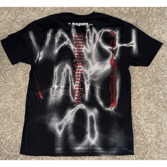 Lady Gaga Vanish Into You Mayhem Ball Tour Oversized T-Shirt w/Defect Medium - Picture 6 of 7